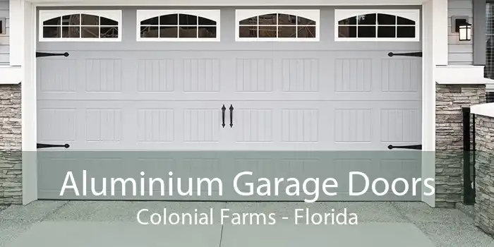 Aluminium Garage Doors Colonial Farms - Florida