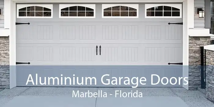 Aluminium Garage Doors Marbella - Florida