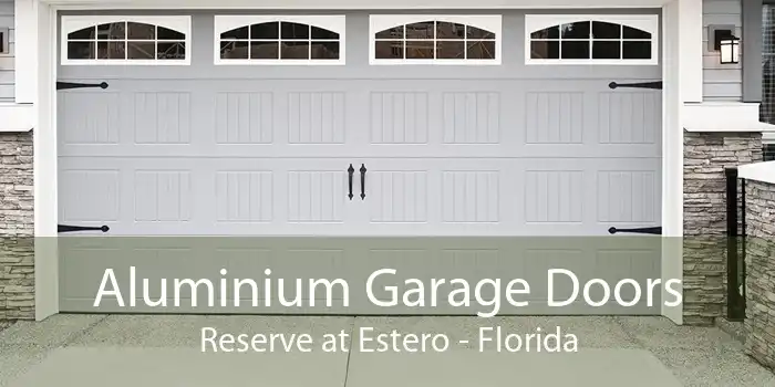 Aluminium Garage Doors Reserve at Estero - Florida