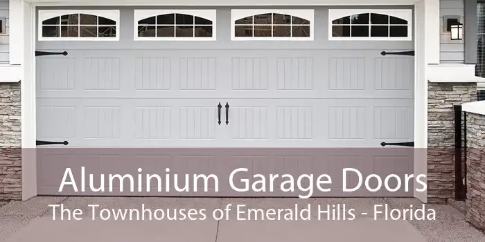 Aluminium Garage Doors The Townhouses of Emerald Hills - Florida