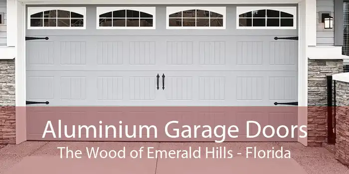 Aluminium Garage Doors The Wood of Emerald Hills - Florida