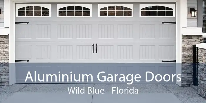 Aluminium Garage Doors Wild Blue - Florida