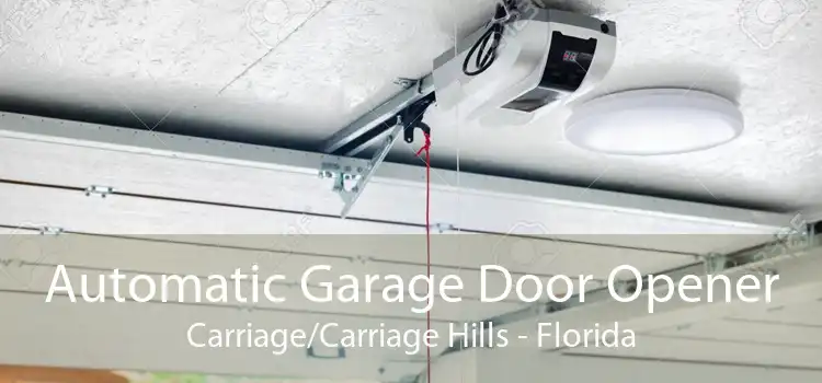 Automatic Garage Door Opener Carriage/Carriage Hills - Florida