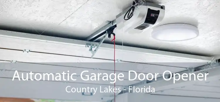 Automatic Garage Door Opener Country Lakes - Florida