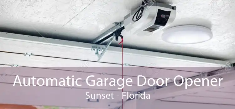 Automatic Garage Door Opener Sunset - Florida