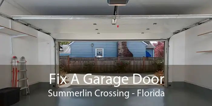 Fix A Garage Door Summerlin Crossing - Florida