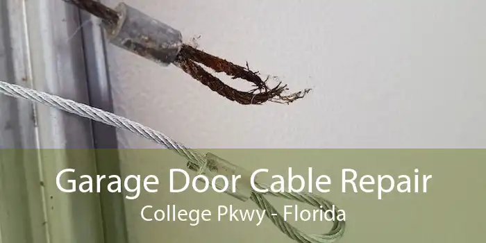 Garage Door Cable Repair College Pkwy - Florida