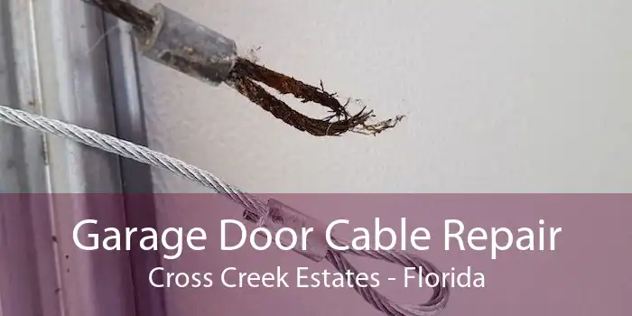 Garage Door Cable Repair Cross Creek Estates - Florida