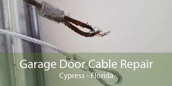 Garage Door Cable Repair Cypress - Florida