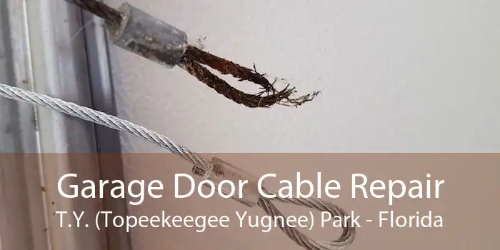 Garage Door Cable Repair T.Y. (Topeekeegee Yugnee) Park - Florida