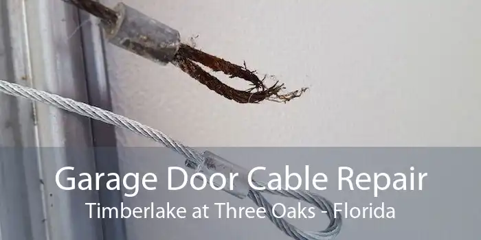 Garage Door Cable Repair Timberlake at Three Oaks - Florida