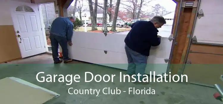 Garage Door Installation Country Club - Florida