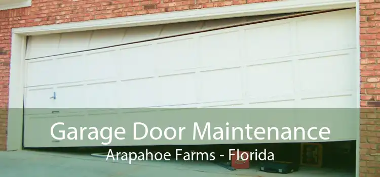 Garage Door Maintenance Arapahoe Farms - Florida