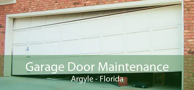 Garage Door Maintenance Argyle - Florida