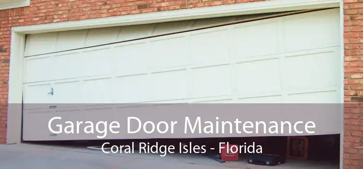 Garage Door Maintenance Coral Ridge Isles - Florida