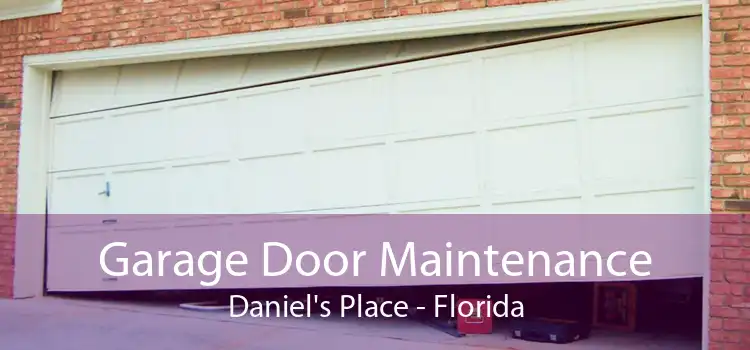 Garage Door Maintenance Daniel's Place - Florida