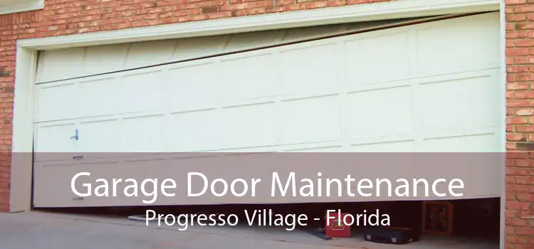 Garage Door Maintenance Progresso Village - Florida