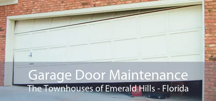 Garage Door Maintenance The Townhouses of Emerald Hills - Florida