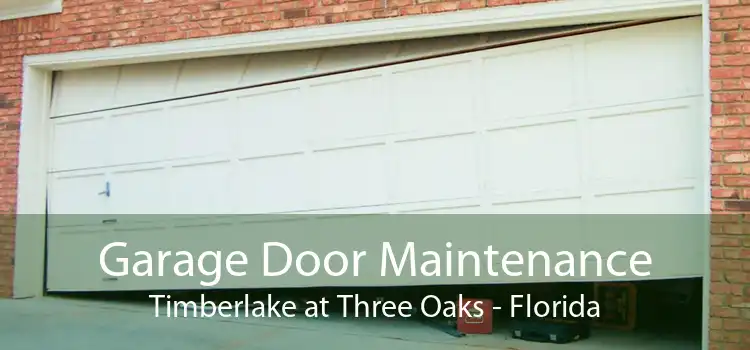 Garage Door Maintenance Timberlake at Three Oaks - Florida