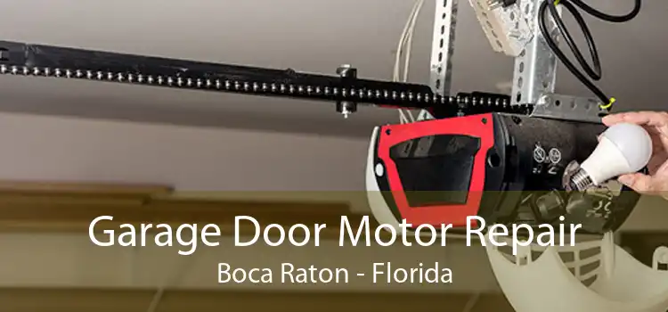 Garage Door Motor Repair Boca Raton - Florida