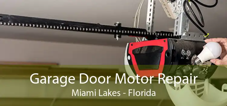 Garage Door Motor Repair Miami Lakes - Florida