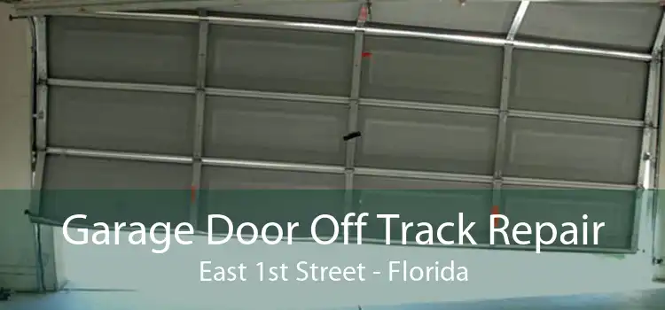 Garage Door Off Track Repair East 1st Street - Florida