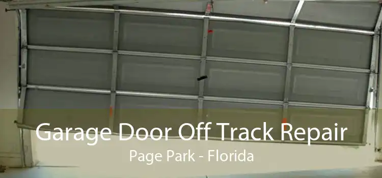 Garage Door Off Track Repair Page Park - Florida