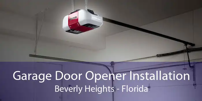 Garage Door Opener Installation Beverly Heights - Florida