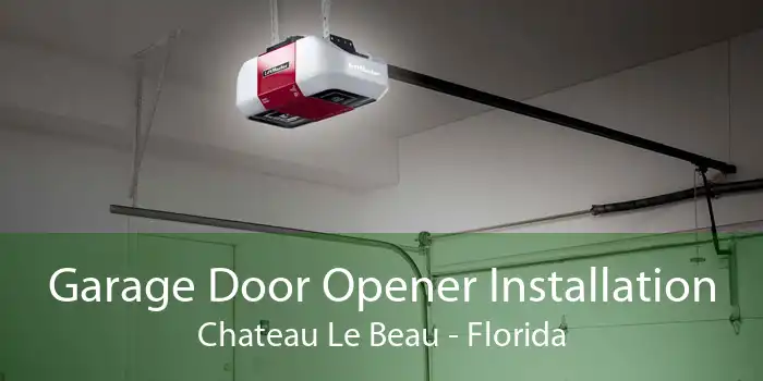 Garage Door Opener Installation Chateau Le Beau - Florida