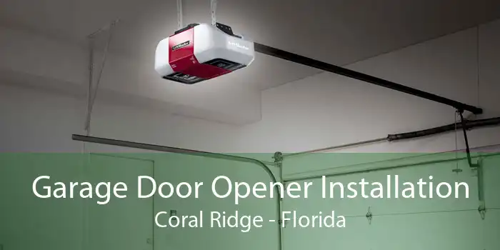 Garage Door Opener Installation Coral Ridge - Florida