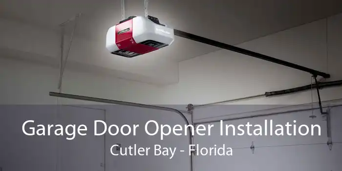 Garage Door Opener Installation Cutler Bay - Florida