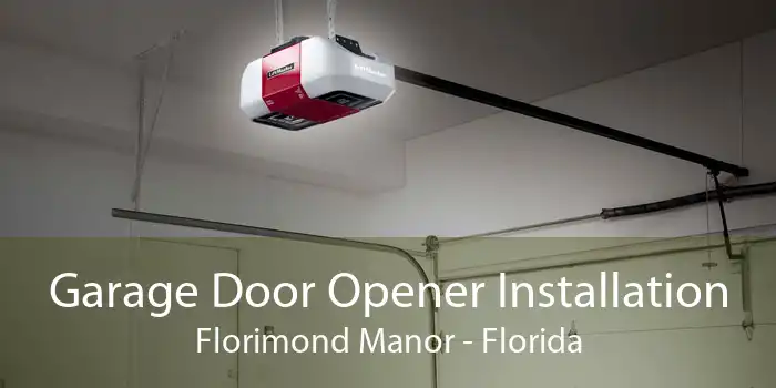 Garage Door Opener Installation Florimond Manor - Florida