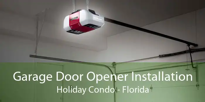 Garage Door Opener Installation Holiday Condo - Florida