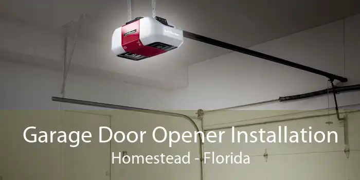 Garage Door Opener Installation Homestead - Florida