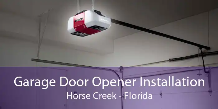 Garage Door Opener Installation Horse Creek - Florida