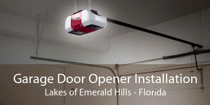 Garage Door Opener Installation Lakes of Emerald Hills - Florida