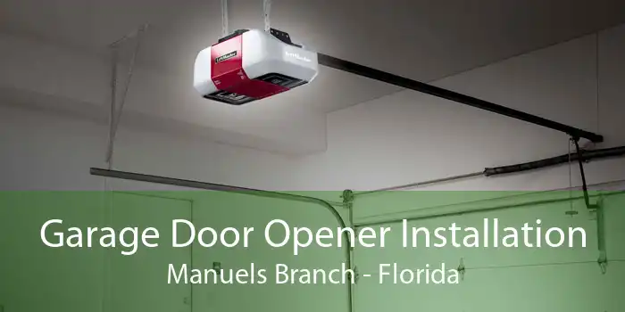 Garage Door Opener Installation Manuels Branch - Florida