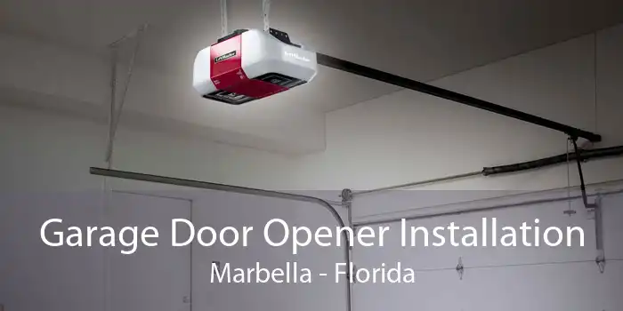 Garage Door Opener Installation Marbella - Florida