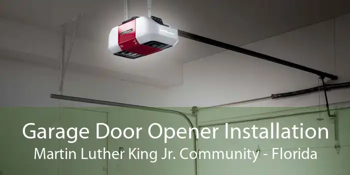 Garage Door Opener Installation Martin Luther King Jr. Community - Florida