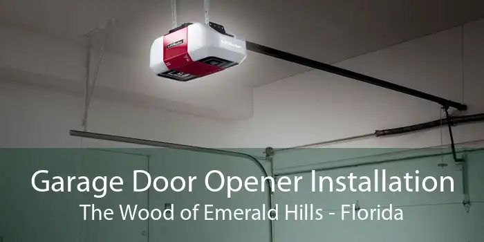 Garage Door Opener Installation The Wood of Emerald Hills - Florida