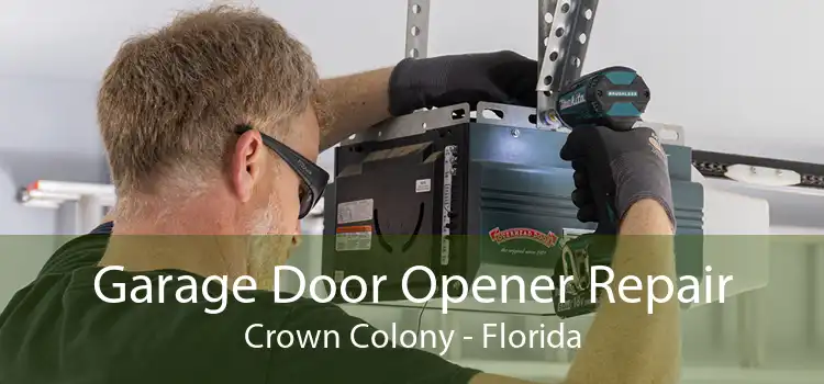 Garage Door Opener Repair Crown Colony - Florida