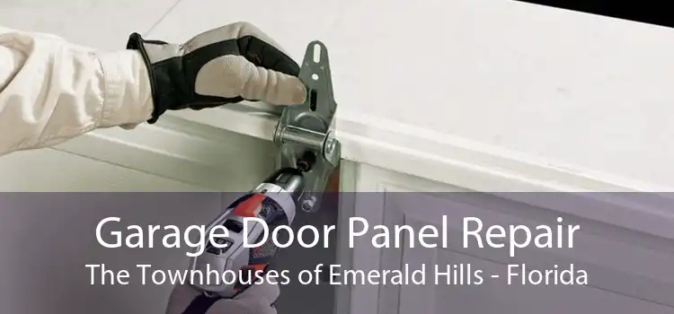 Garage Door Panel Repair The Townhouses of Emerald Hills - Florida