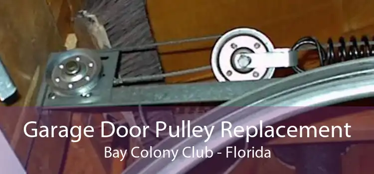 Garage Door Pulley Replacement Bay Colony Club - Florida