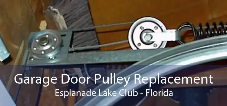 Garage Door Pulley Replacement Esplanade Lake Club - Florida