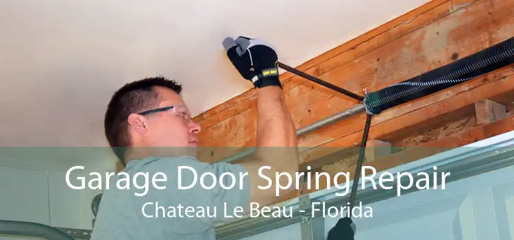 Garage Door Spring Repair Chateau Le Beau - Florida