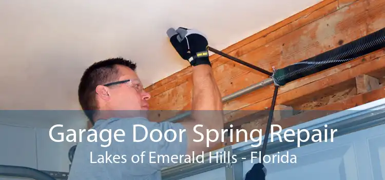 Garage Door Spring Repair Lakes of Emerald Hills - Florida