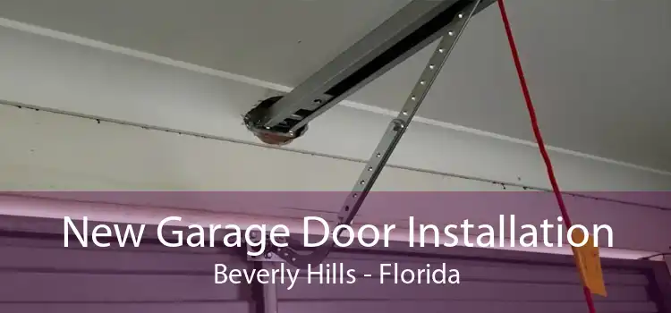 New Garage Door Installation Beverly Hills - Florida