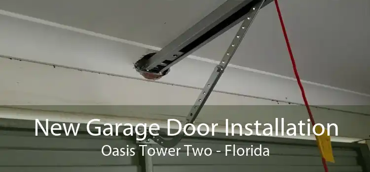 New Garage Door Installation Oasis Tower Two - Florida