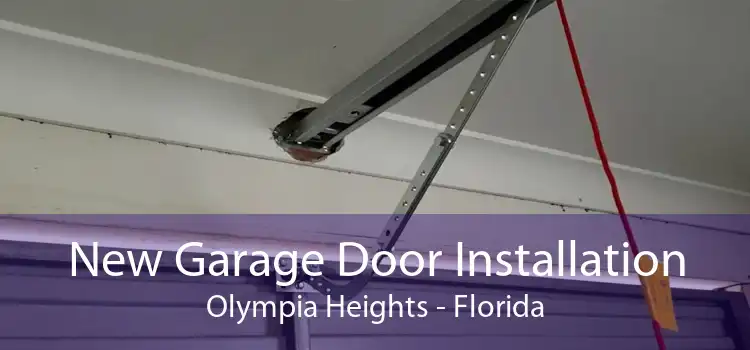 New Garage Door Installation Olympia Heights - Florida