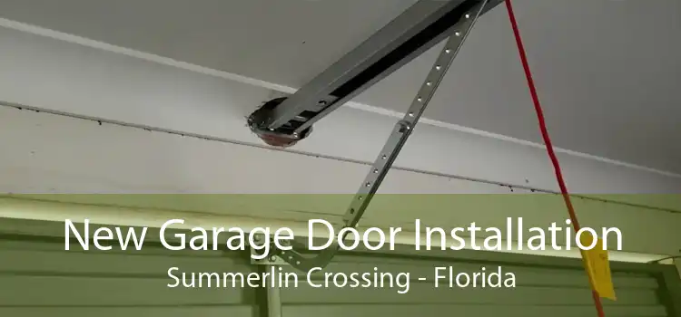 New Garage Door Installation Summerlin Crossing - Florida